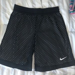 A pair of nike dri-fit basketball shorts.